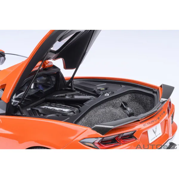 AUTOart 71283 1/18 Chevrolet Corvette C8 Stingray Z51 Orange Diecast