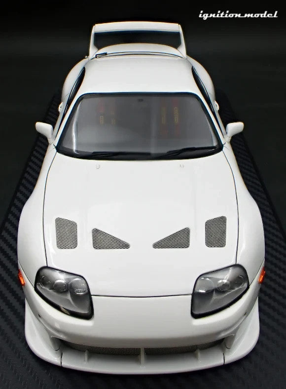 Ignition Model IG3597 1/18 Toyota Supra A80 TRD 3000GT White Resin