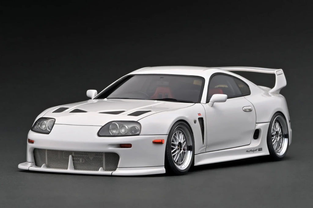 Ignition Model IG3597 1/18 Toyota Supra A80 TRD 3000GT White Resin