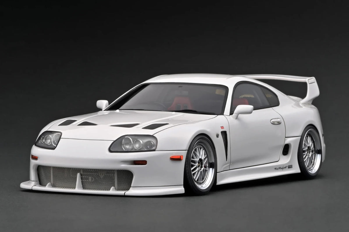Ignition Model IG3597 1/18 Toyota Supra A80 TRD 3000GT White Resin