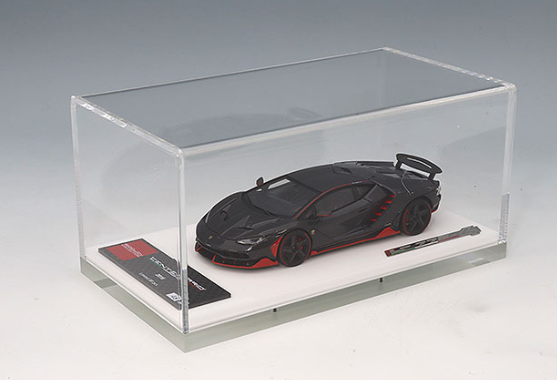 EIDOLON EM780G 1/43 Lamborghini Centenario LP770-4 Carbon Red Stripe