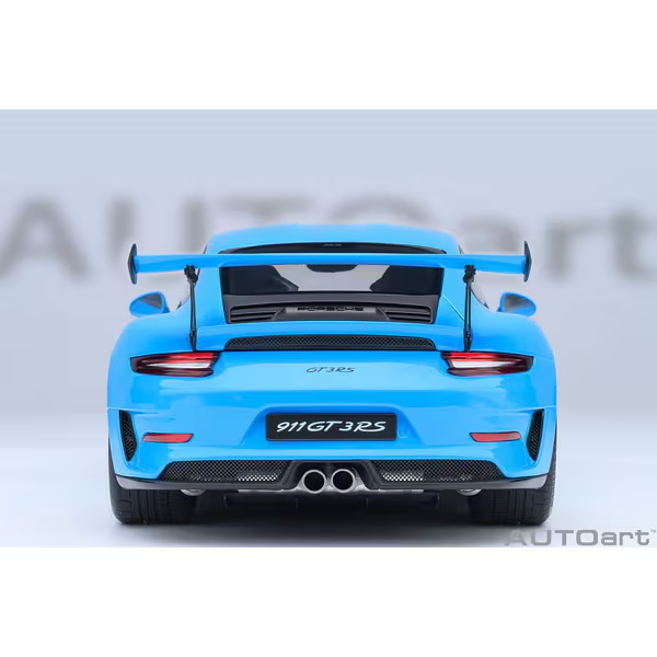 AUTOart 78182 1/18 Porsche 911 991.2 GT3 RS Light Blue Diecast