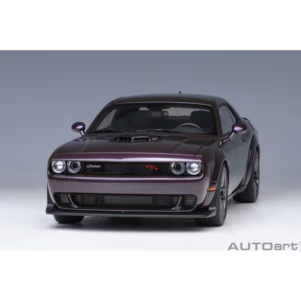 AUTOart 71771 1/18 Dodge Challenger R/T Scat Pack Widebody 2022 Hell-Raisin Meta