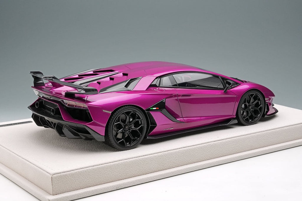 EIDOLON EML025G 1/18 Lamborghini Aventador SVJ 2018 Viola Ashifa Resin Ltd 80pcs