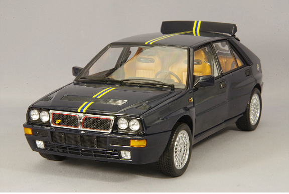 Kyosho KS08343H 1/18 Lancia Integrale Evo II Club Hi-Fi Blue Diecast