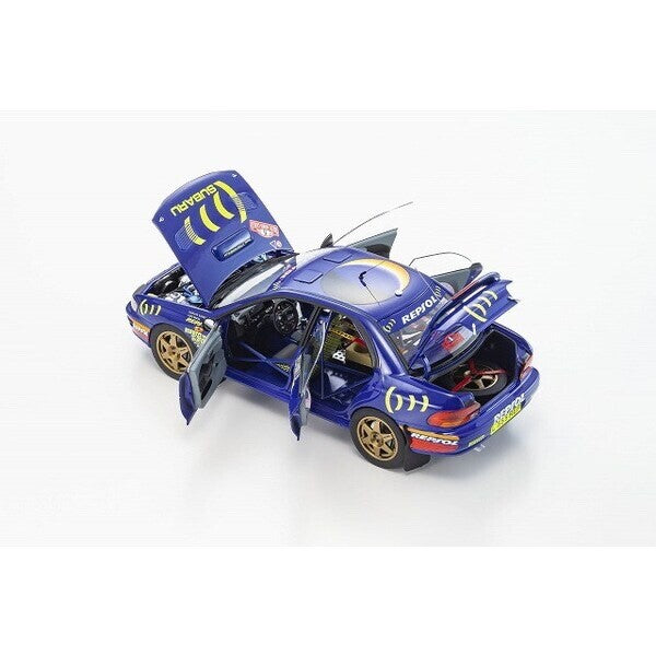 Kyosho KS08962B - 1/18 Subaru Impreza 1995 Monte Carlo #5 [Die-cast Mini Car]