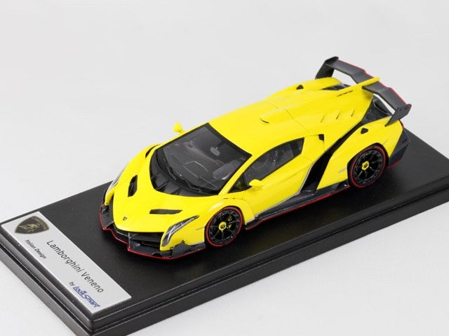 Looksmart LS409E 1/43 Lamborghini Veneno 2013 Giallo Maggio Yellow Resin