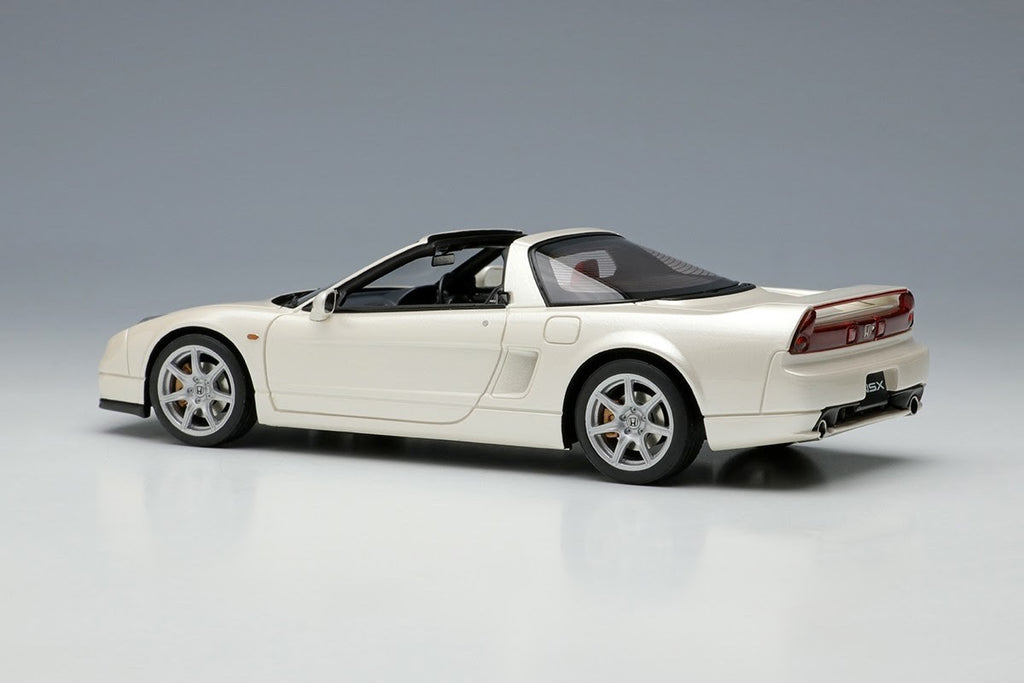 Make Up EIDOLON EM586B 1/43 Honda NSX Type T Platinum White Pearl Finish 2001