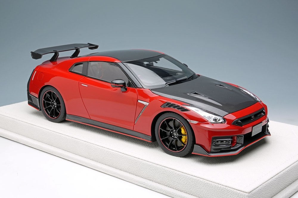 Make Up EIDOLON EML085E 1/18 NISSAN GT-R NISMO Special edition 2024 Vibrant Red