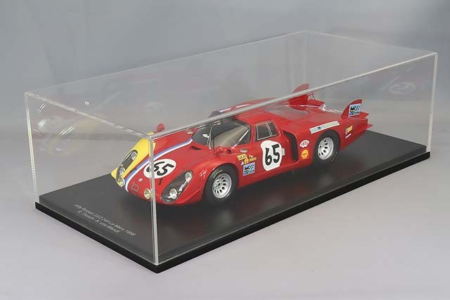 Spark S18S513 1/18 Alfa Romeo 33/2 1968 Le Mans 24H #65 Multi Color
