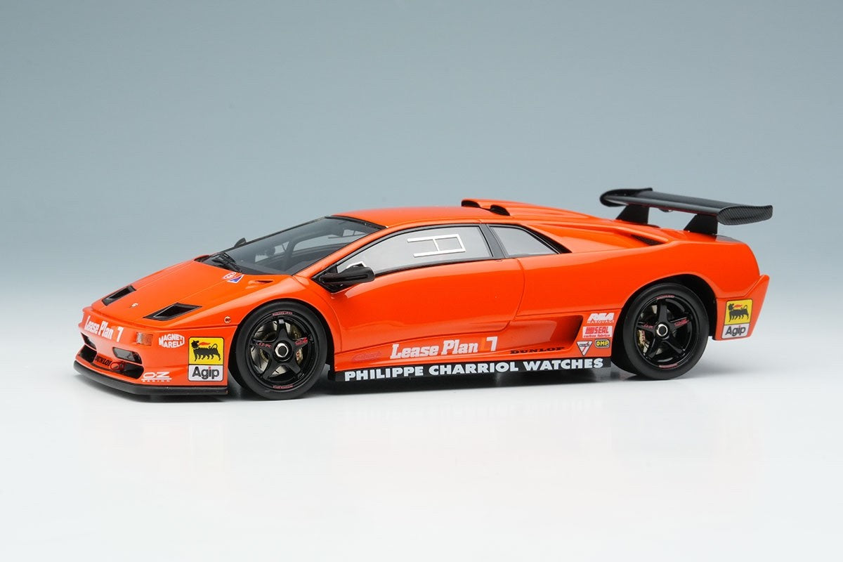 EIDOLON EM785E 1/43 Lamborghini Diablo SVR Racing 1996 Orange with Black Wheels