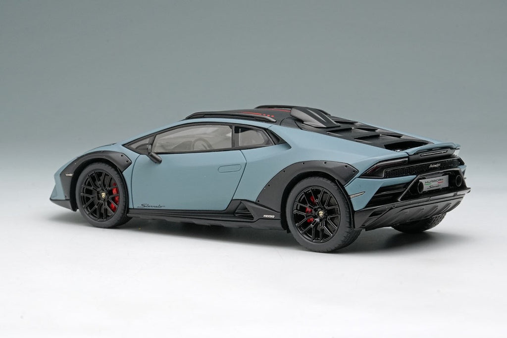 EIDOLON EM738H 1/43 Lamborghini Huracan Sterrato 2024 Grigio Vulcano Stripe Resi