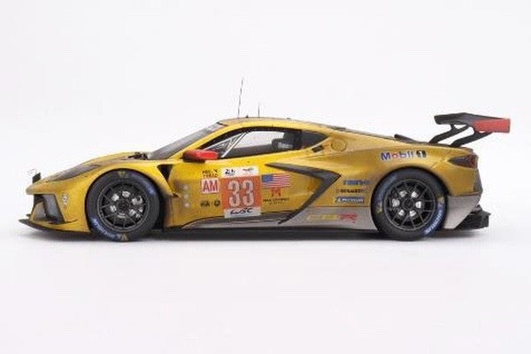 Top Speed TS0523 1/18 Corvette C8.R 2023 Le Mans Yellow #33 GTE AM Winner