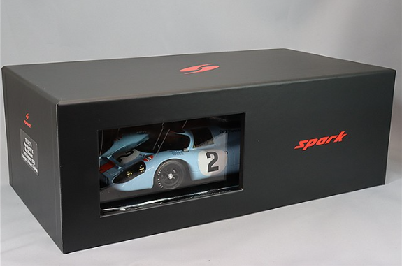Spark S18DA70 1/18 Porsche 917K Daytona Winner 1970 #2 Multi Color Resin