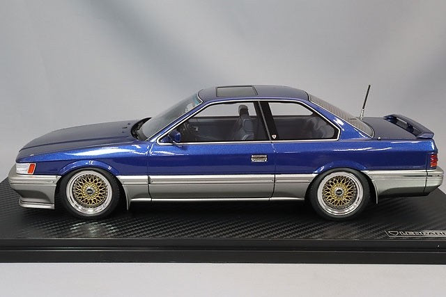 Ignition Model IG3701 1/18 Nissan Leopard 3.0 Ultima F31 Blue/Silver Resin
