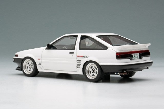 EIDOLON EM718 1/43 Toyota Sprinter Trueno (AE86)(3Door) Tk-Street Ver. White