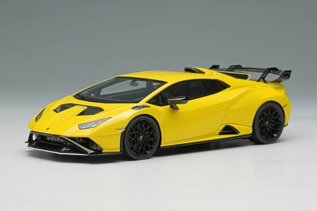 Make Up EIDOLON EM737C 1/43 Lamborghini Huracan STO 2021 Giallo Belenus Resin