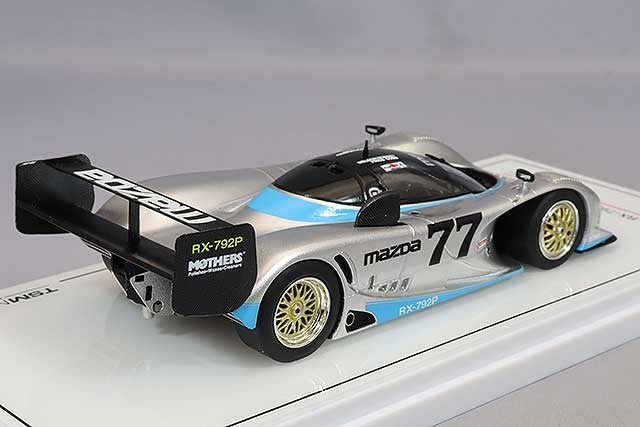 TSM TSM430561 1/43 Mazda RX-792 MazdaSpeed #77 Silver Resin