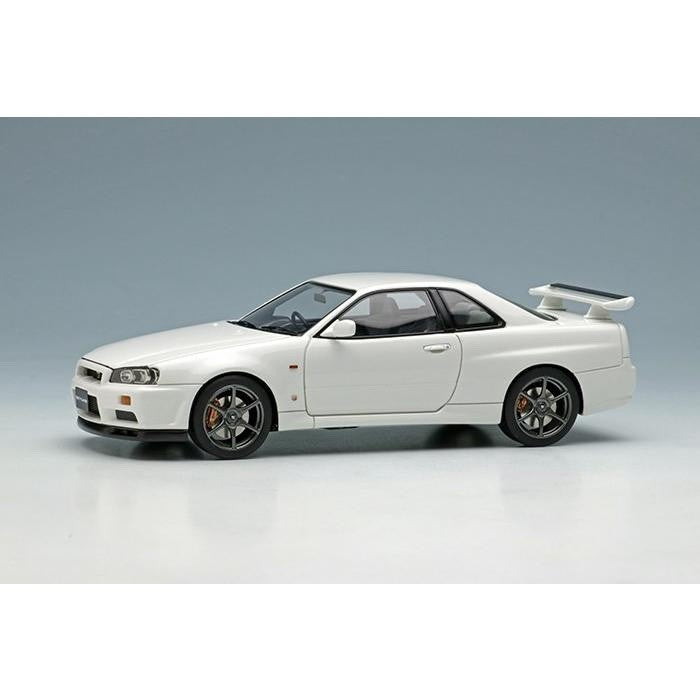 Make Up EIDOLON EM461F 1/43 Nissan Skyline GT-R BNR34 White 1999