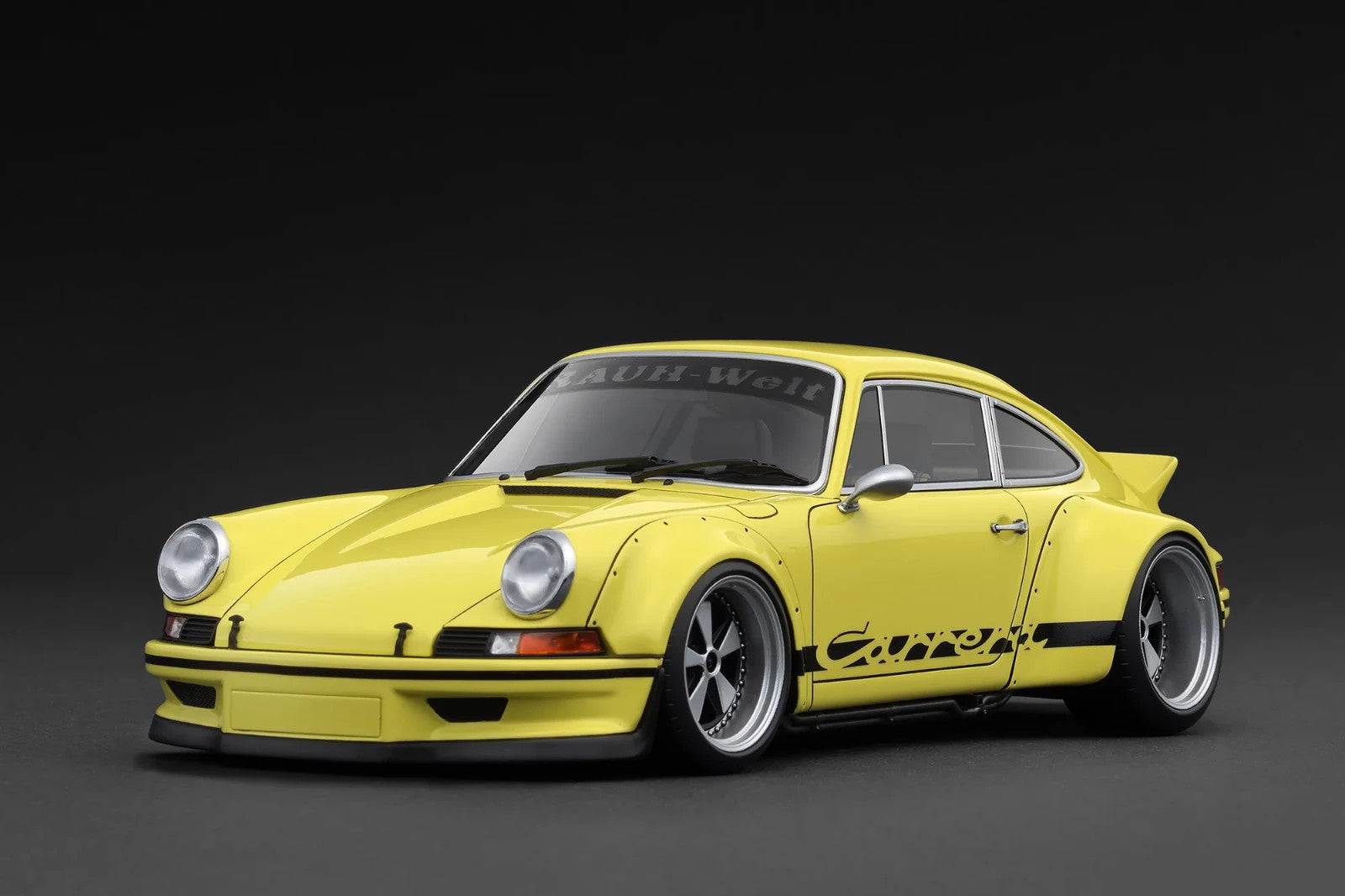 Ignition Model IG3876 1/18 Porsche RWB Backdate Yellow Coupe