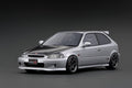 Ignition Model IG2678 1/18 Honda Civic EK9 Type R Silver TE37 15in