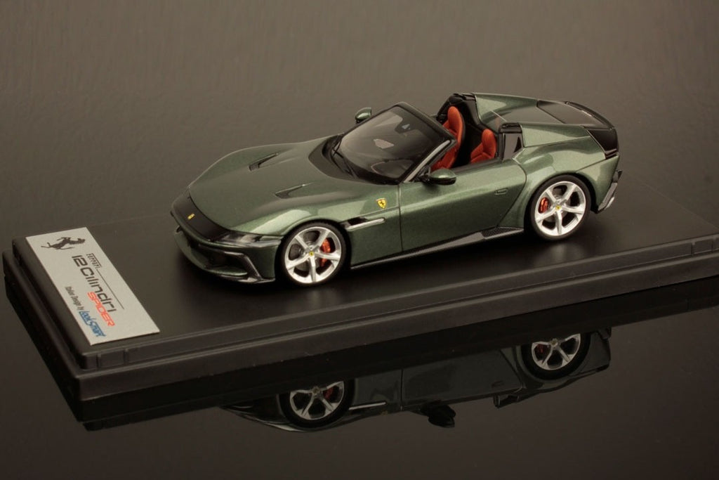 Looksmart LS556A 1/43 Ferrari 12 Cilindri Spider 2024 Verde Toscana Green