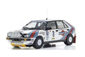 Kyosho KS08960F 1/18 Lancia Delta HF 4WD Monte Carlo Rally 1988 #3 White