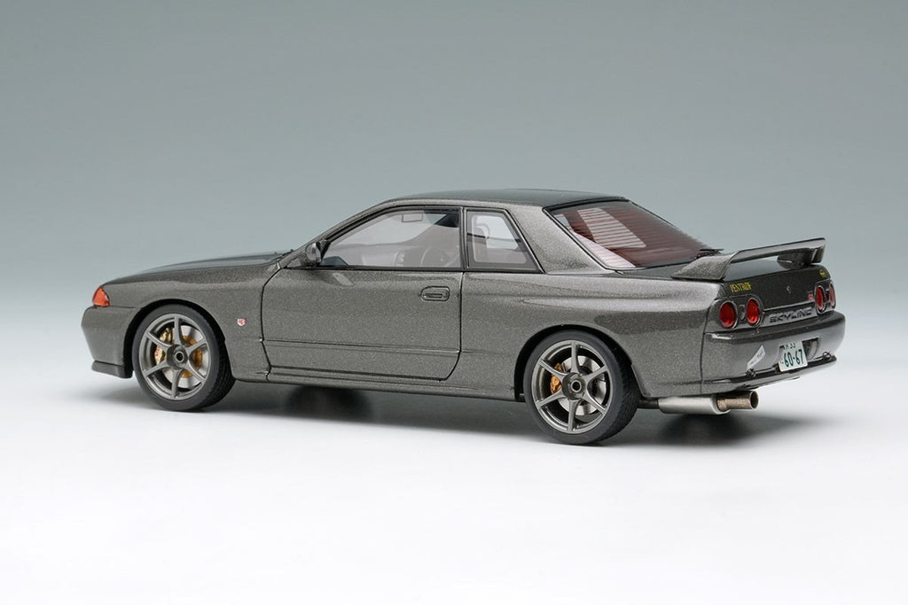EIDOLON EM784 1/43 Nissan Skyline GT-R BNR32 by Hiroshi Tamura Gangray Metallic