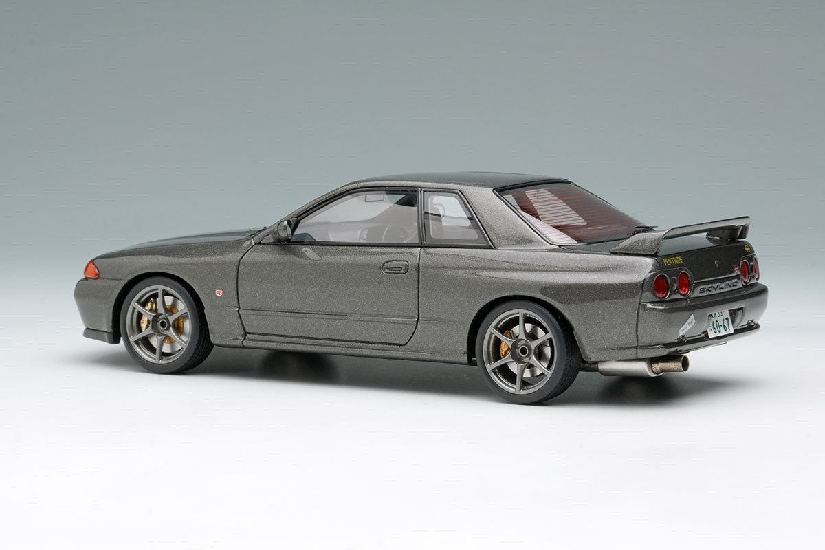 EIDOLON EM784 1/43 Nissan Skyline GT-R BNR32 by Hiroshi Tamura Gangray Metallic