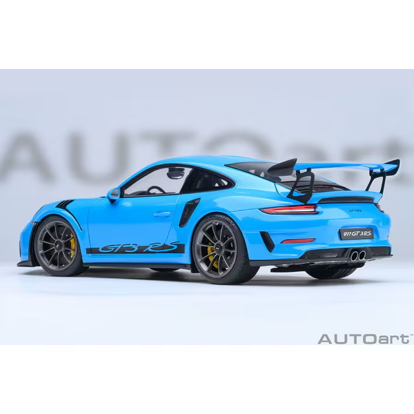 AUTOart 78182 1/18 Porsche 911 991.2 GT3 RS Light Blue Diecast