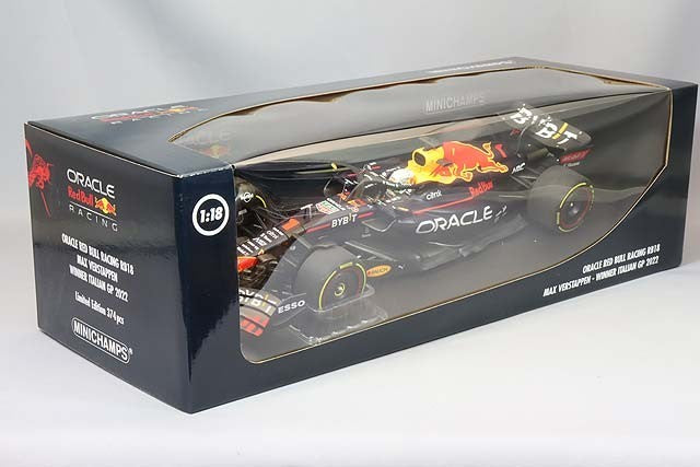 Minichamps MC110221601 1/18 Red Bull RB18 Monza Winner 2022