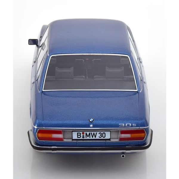 KK scale KKDC180406 1/18 BMW 3.0S E3 2Series 1971 Blue Metallic Die-Cast