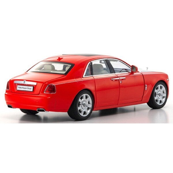 Kyosho KS08802RS 1/18 Rolls-Royce Ghost Red/Silver Diecast Model Car Collectible