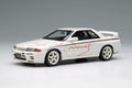 Make Up EIDOLON EM644B 1/43 Mines Skyline GT-R BNR32 N1 White 5-Spoke Wheels