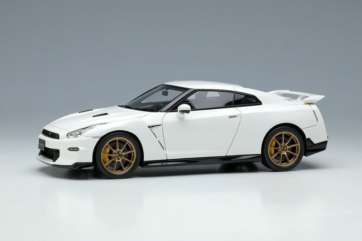 EIDOLON EM684B 1/43 Nissan GT-R T-Spec 2024 Brilliant White Pearl