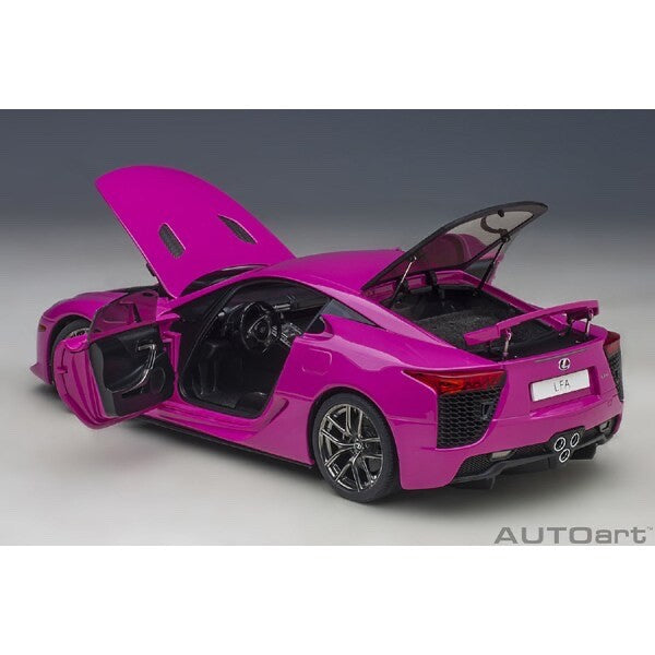 AUTOart 78859 1/18 Lexus LFA “Passionate Pink” Die-Cast Model Car