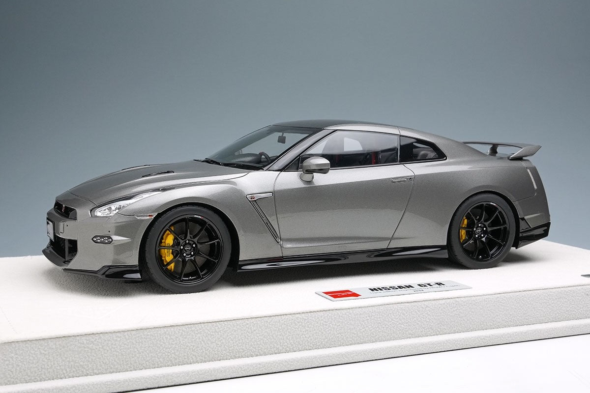 EIDOLON EML084E 1/18 Nissan GT-R NISMO T-spec Track Edition 2024 Dark Metal Gray