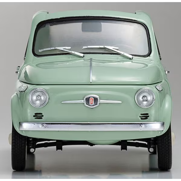 KYOSHO KS08966LG - 1/18 Fiat Nuova 500 Green Clear [Diecast Mini Car]