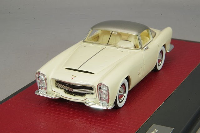 MATRIX MX40405-012 1/43 Dodge Storm Zeder Z-250 Bertone 1953 White Resin