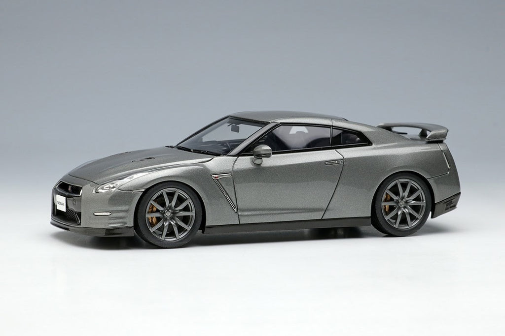 Make Up EIDOLON EM414E 1/43 Nissan GT-R R35 Dark Metal Gray Metallic 2014