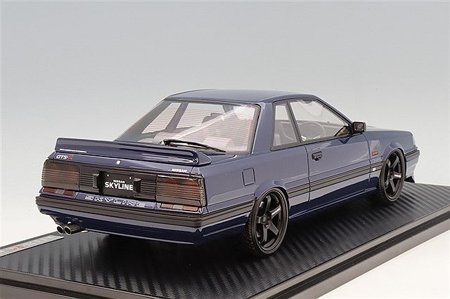 Ignition Model IG4009 1/18 Nissan Skyline GTS-R R31 Blue Black Resin