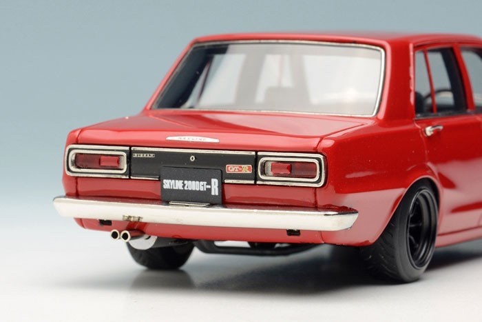 Make Up VISION VM241B 1/43 Nissan Skyline 2000 GT-R PGC10 Red Watanabe 1969