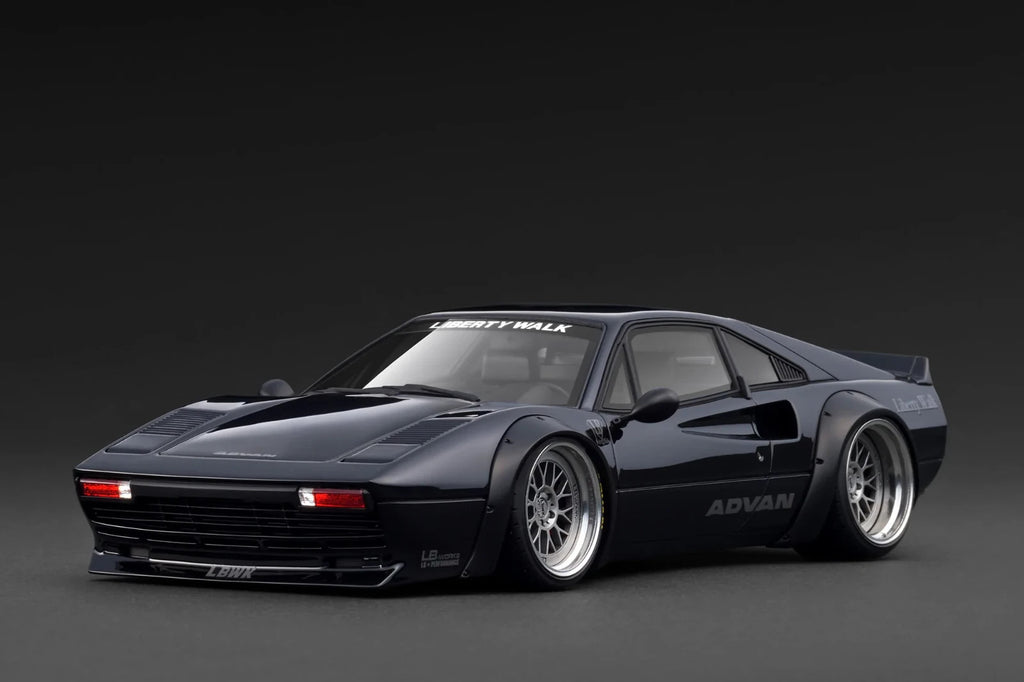 Ignition Model IG3796 1/18 Ferrari LB-WORKS 308 Black Coupe