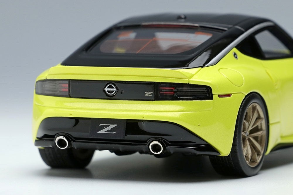 Make Up EIDOLON EM639 1/43 Nissan Z Proto Spec Ikazuchi Yellow/Black 2023