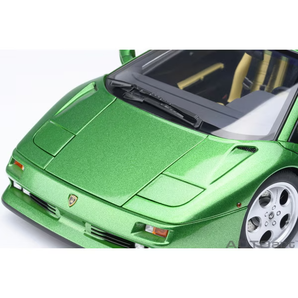 AUTOart 79150 1/18 Lamborghini Diablo SE30 Metallic Green Die-Cast Model Car