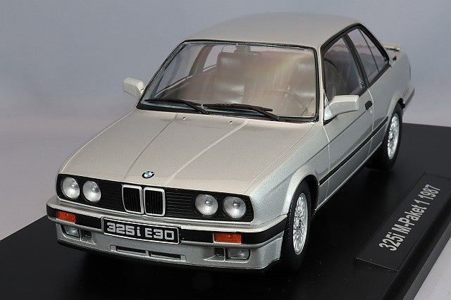 KK Scale KKDC180741 1/18 BMW 325i E30 M Package 1987 Silver Grey Diecast