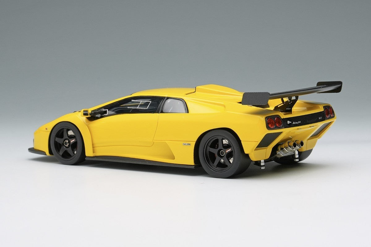 Make Up EIDOLON EM786A 1/43 Lamborghini Diablo GTR 1999 Yellow Resin