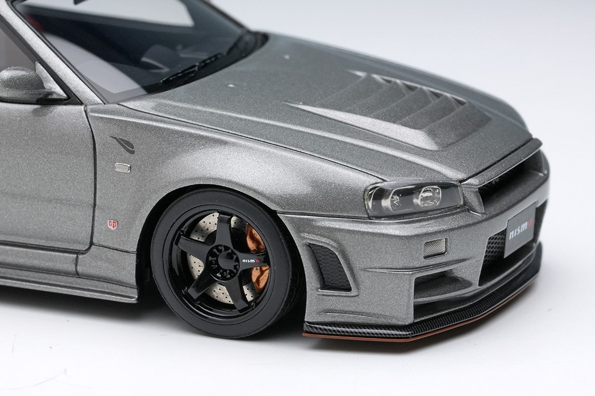 Make Up EIDOLON EM422B 1/43 Nissan Skyline GT-R Nismo BNR34 CRS Dark Gray