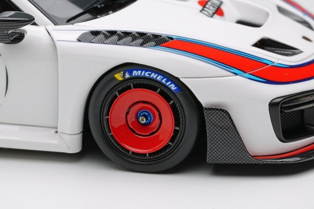 EIDOLON EM726A 1/43 Porsche 935/19 2019 White / Martini Stripe