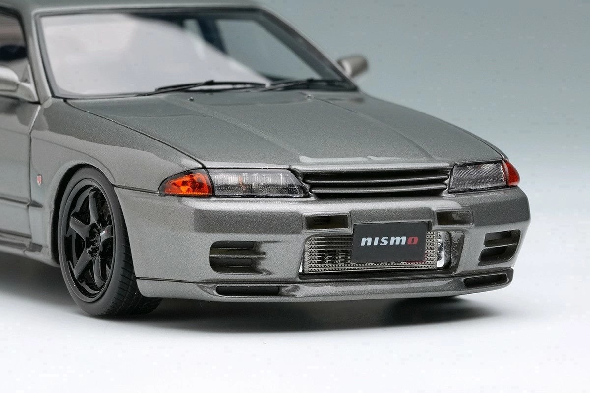 Make Up EIDOLON EM769 1/43 Nissan Skyline GT-R Nismo BNR32 CRS 2022 Dark Gray